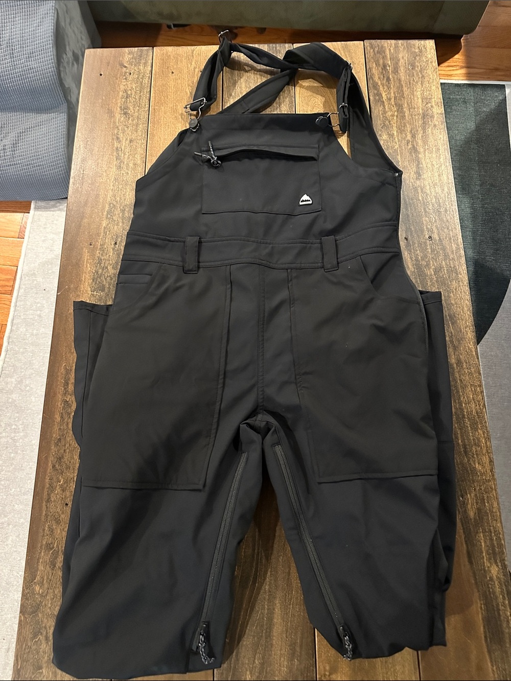 Burton Black Snow Bib Overalls